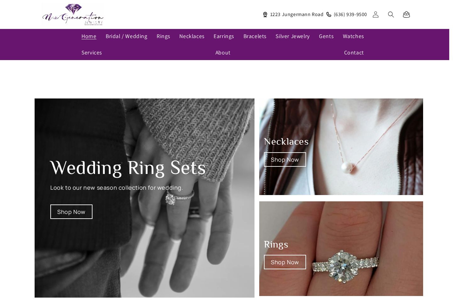 NexGeneration Jewelry, nexgenerationjewelry.com · ecommerce